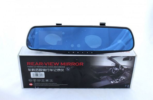 Автомобільний відеореєстратор DVR 138E 2.7" - відеореєстратор дзеркало заднього виду, автореєстратор дзеркало