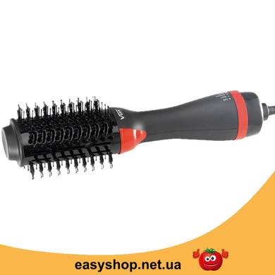 Фен-щітка для волосся VGR V-416 3в1 - Електрична щітка для укладання і випрямлення, праска, плойка, стайлер