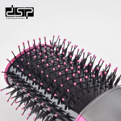 Фен щітка гребінець для укладання волосся DSP 50052 1000 Вт, стайлер для завивання та сушіння волосся з іонізацією 2 в 1
