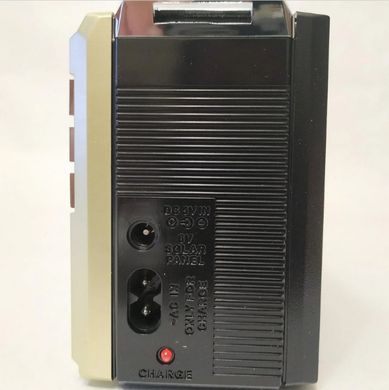 Радиоприемник с фонарем Golon RX-381 - Радио с MP3, USB/SD и LED фонариком (Gold)