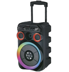 Портативна колонка JBK-807 з мікрофоном, акумуляторна Bluetooth колонка, переносна велика акустика 40 Вт