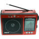 Радіоприймач GOLON RX-006UAR - Великий портативний радіоприймач - колонка MP3 з USB і акумулятором Червоний