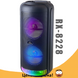 Портативная колонка RX-8228 с микрофоном, аккумуляторная Bluetooth колонка с подсветкой, мощная акустика 20Вт