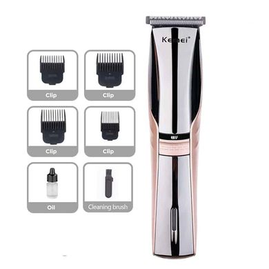Машинка для стриження волосся акумуляторна Kemei KM-5018, Бездротова машинка, тример для волосся, бритва