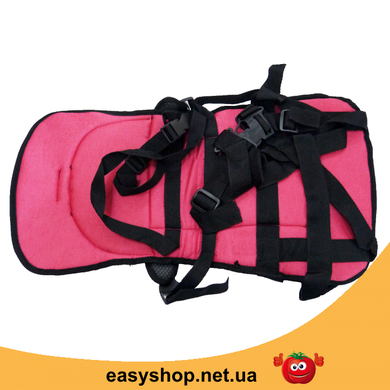 Бескаркасное детское автокресло Multi Function Car Cushion (Pink)