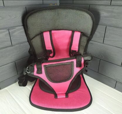 Бескаркасное детское автокресло Multi Function Car Cushion (Pink)
