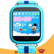 Дитячі розумні годинник з GPS Smart baby watch Q750 Blue, смарт годинник-телефон з сенсорним екраном, Wi-Fi та іграми, Блакитний