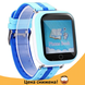 Детские умные часы с GPS Smart baby watch Q750 Blue, смарт часы-телефон c сенсорным экраном, Wi-Fi и играми