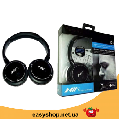 Беспроводные наушники NIA-Q1 4-в-1 - Bluetooth наушники с MP3 плеером, FM радио, гарнитура