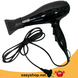 Фен для волос Gemei GM-103 2200 Вт, Профессиональный сенсорный фен для укладки и сушки волос c диффузором