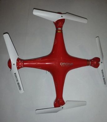 Квадрокоптер DM98 DRONE, Дрон на радиоуправлении с HD камерой и пультом Красный