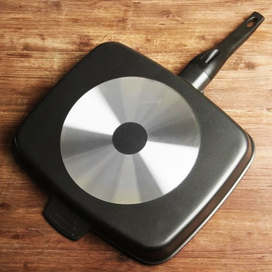 Сковорода гриль с антипригарным покрытием Magic Pan на 5 секций - универсальная антипригарная сковородка