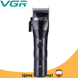 Машинка для стриження VGR V-011, Професійна бездротова машинка для стриження волосся, вусів, бороди, тример