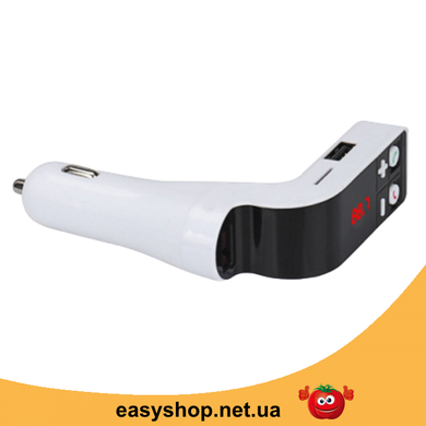 FM трансмітер MOD FM-S18 - MP3 модулятор, фм модулятор для авто, Трансмітер з екраном, блютуз модулятор Топ