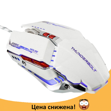 Игровая мышь с подсветкой Zornwee GX20 Белая