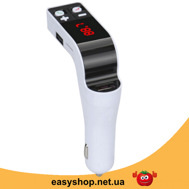 FM трансмітер MOD FM-S18 - MP3 модулятор, фм модулятор для авто, Трансмітер з екраном, блютуз модулятор Топ
