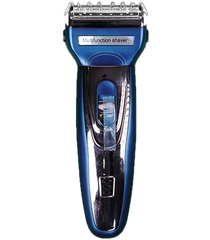Машинка для стриження Kemei KM-1721 3в1, бездротова машинка для стриження волосся й бороди, тример, бритва