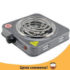 Електроплита DOMOTEC MS-5801 спіральна - настільна електрична плита 1 конфорка (1000 Вт) Топ