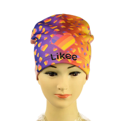 Шапка для девочки "Likee" трикотажная - Демисезонная детская шапочка Топ