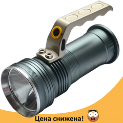 Ліхтар прожектор Police BL-T801 - потужний супер яскравий переносний ручний ліхтарик, ліхтарик з зумом Топ
