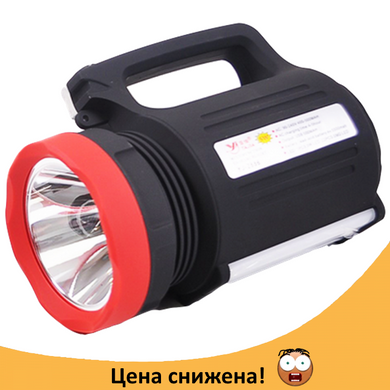 Фонарь прожектор WIMPEX WX-2886, мощный переносной ручной фонарик, поисковый аккумуляторный фонарик 5W+22LED