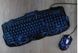 Клавіатура V-100L + мишка - ігровий комплект дротова клавіатура + миша з підсвічуванням блискавка Топ