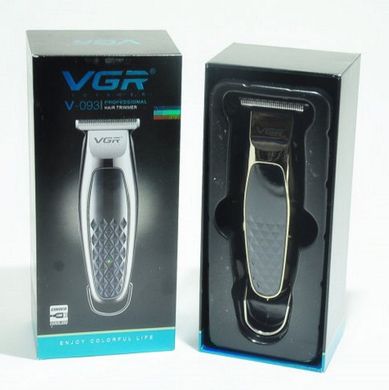 Машинка для стрижки VGR V-093, Професійна бездротова машинка для стрижки волосся, вусів, бороди, тример