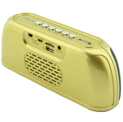 Портативна bluetooth колонка-радіоприймач GOLON RX-1818BT, USB/AUX/microSD/TF mp3, портативна колонка
