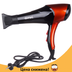 Фен для волосся Gemei GM-1766 2600 Вт Професійний Топ