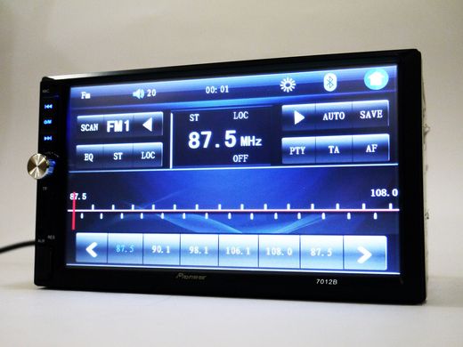 Автомагнітола 2DIN MP5 7012B + Bluetooth - магнітола 2 ДІН з екраном 7 дюймів, магнітола в авто Топ