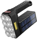 Ліхтар ручний Solar Energy ST11 LED+3 COB, потужний світлодіодний ліхтарик на сонячній батареї з акумулятором