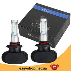 Комплект автомобільних LED ламп S1 H11 - Світлодіодні лампи, Автолампи, Ближнє, дальнє світло, Автосвітло (Пара)