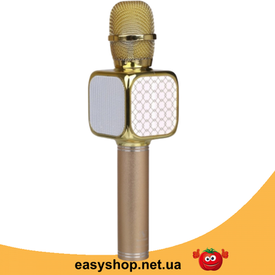 Микрофон караоке YS-69 2 в 1 - беспроводной Bluetooth микрофон - портативная колонка со слотом USB + TF card