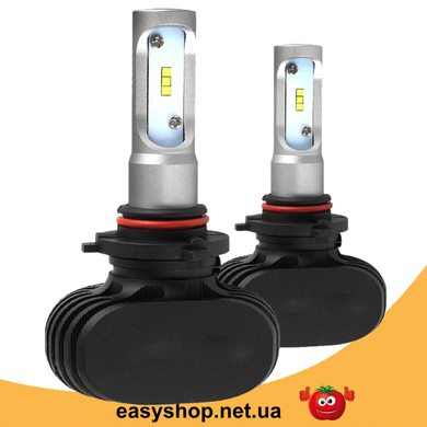 Комплект автомобильных LED ламп S1 H11 - Светодиодные лампы, Автолампы, Ближний, дальний свет, Автосвет (Пара)