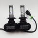 Комплект автомобільних LED ламп S1 H11 - Світлодіодні лампи, Автолампи, Ближнє, дальнє світло, Автосвітло (Пара)