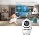 IP камера видеонаблюдения WiFi CAMERA IP Y13G - беспроводная поворотная панорамная камера с распознаванием лиц