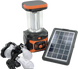 Переносной фонарь прожектор Gold Silver GS-906P с солнечной панелью, фонарь, power bank, радиоприемник