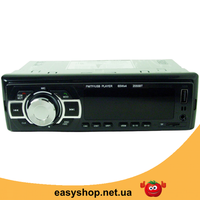 Автомагнітола MP3 2055 BT ISO+BT 1DIN - Bluetooth магнітола в авто Топ