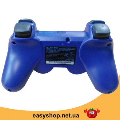 Игровой джойстик PS3A Sony Doublesho, Беспроводной bluetooth контроллер для сони плейстейшн 3 Синий