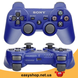 Игровой джойстик PS3A Sony Doublesho, Беспроводной bluetooth контроллер для сони плейстейшн 3 Синий