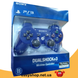 Ігровий джойстик PS3A Sony Doublesho, Бездротової bluetooth контролер для соні плейстейшн 3 Синій