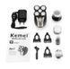 Электробритва триммер Kemei KM-1000, аккумуляторная бритва для влажного и сухого бритья с плавающими головками