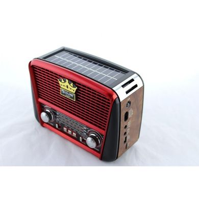 Радиоприемник GOLON RX-455S - портативный радиоприёмник с солнечной панель - колонка MP3 с USB и аккумулятором