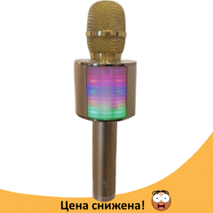Микрофон караоке YS-66 2 в 1 - беспроводной Bluetooth микрофон - портативная колонка со слотом USB + TF card