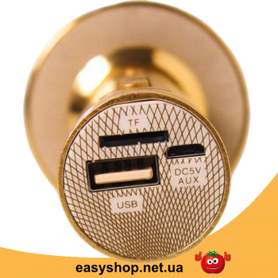 Микрофон караоке YS-66 2 в 1 - беспроводной Bluetooth микрофон - портативная колонка со слотом USB + TF card
