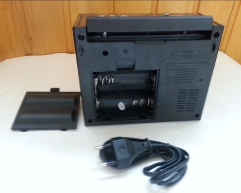 Радиоприемник GOLON RX-201 - портативный радиоприёмник колонка MP3 с USB, аккумулятором и Led фонариком