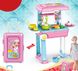 Детский игровой набор Happy Chef 2in1 - большая кухня в чемодане на колесах, кухня детская, игрушечная кухня