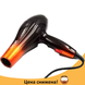 Фен для волосся Gemei GM-1719 1800 Вт - Професійний фен для укладання та сушіння волосся (Помаранчевий) Топ