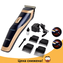 Бездротова машинка для стрижки волосся Gemei GM-6005 Топ