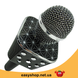 Микрофон караоке WSTER WS-1688 - беспроводной Bluetooth микрофон с 5 тембрами голоса Черный